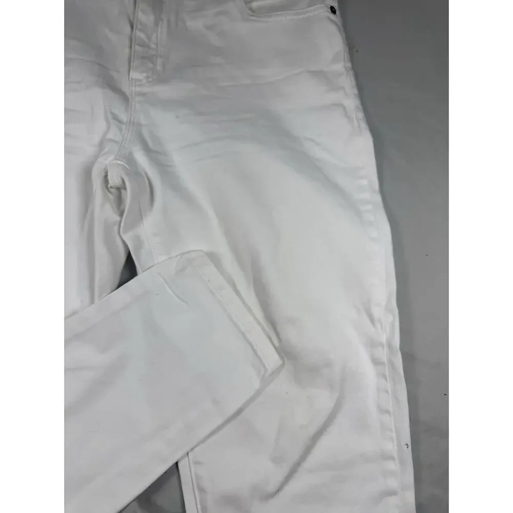 Michael Kors White Skinny Jeans Women’s Size 10 Stretch Denim